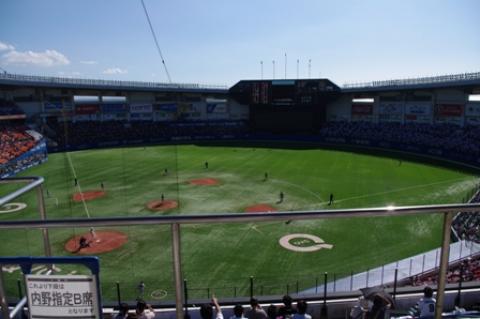 千葉マリンスタジアムにオリックス戦を観戦しに行った