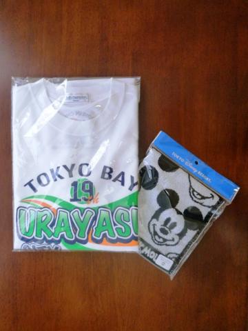 本日の参加賞
Tシャツのほかに、ディズニーのハンドタオルを頂きました。
